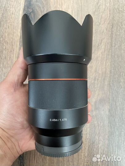 Объектив samyang 50 mm f 1.4 sony fe