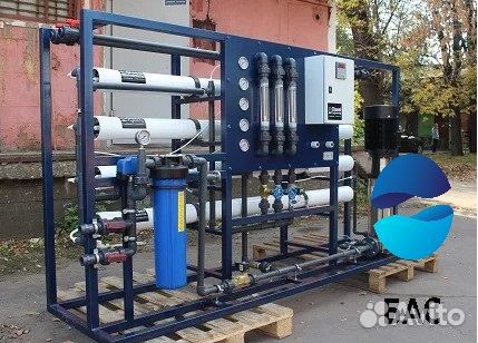 Обратный осмос 1750 литров в час/ 1,75 м3/час