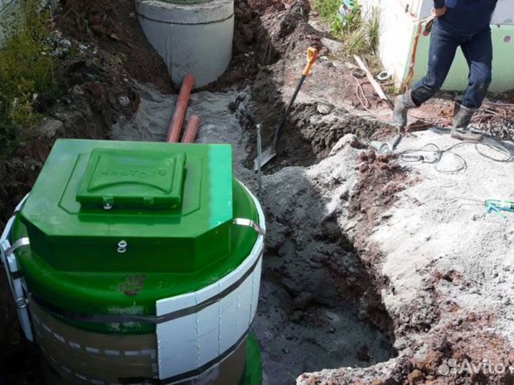 Септик эко Астра переливной