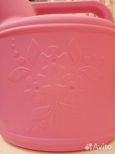 Лейка садовая розовая красивая 10 литров