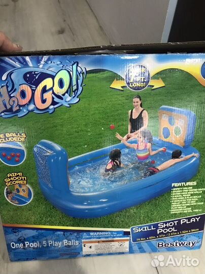 Детский надувной бассейн