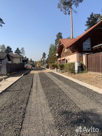 Асфальтная крошка только с укладкой за 1м2