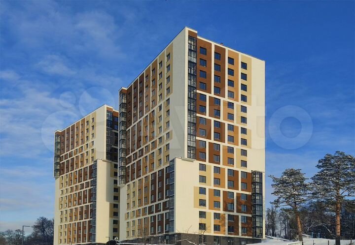 2-к. квартира, 46,7 м², 14/17 эт.