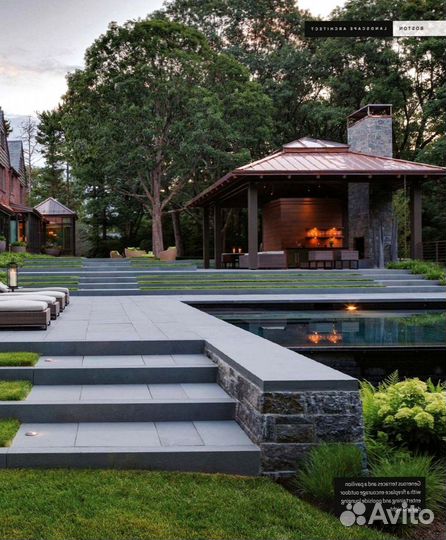 Рулонный газон с укладкой