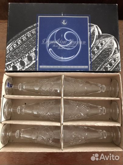 Хрустальные рюмки