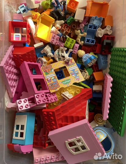 Lego duplo контейнер 5,5 кг