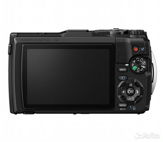 Компактный фотоаппарат Olympus Tough TG-6, черный