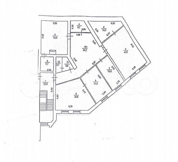 Помещение свободного назначения, 234.3 м²
