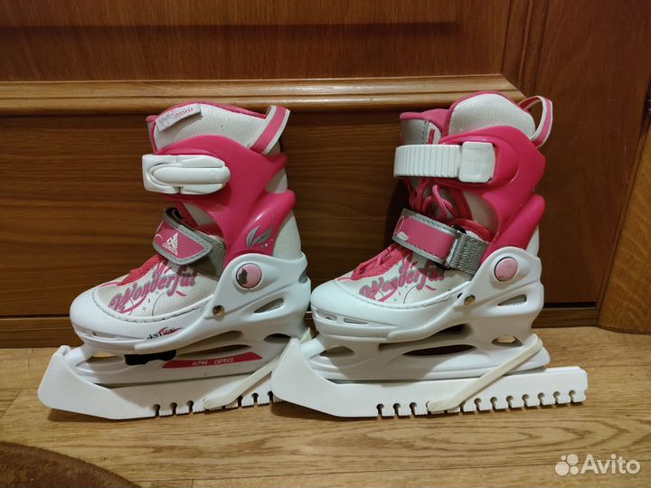 Коньки детские раздвижные