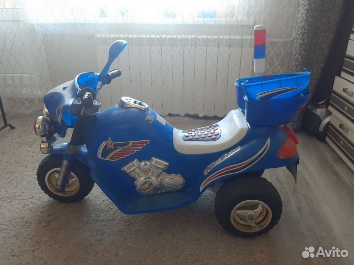 Детский мотоцикл на аккумуляторе