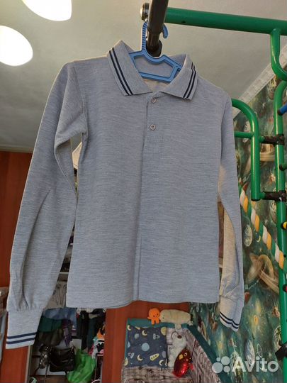 Рубашки и брюки школьные размер 116