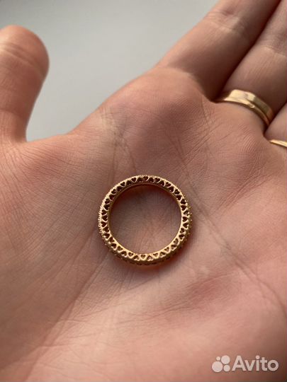 Кольцо pandora rose