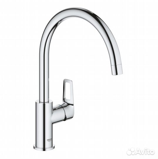 Смеситель для кухонной мойки grohe хром (31368001)