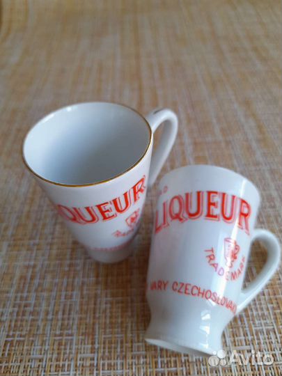 Рюмки для ликера Чехословакии Карлов Вары