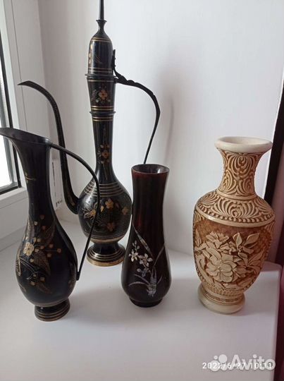 Винтаж,Кувшины и вазочки времен СССР