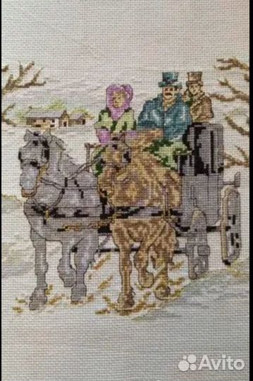 Вышивка крестом готовые картины