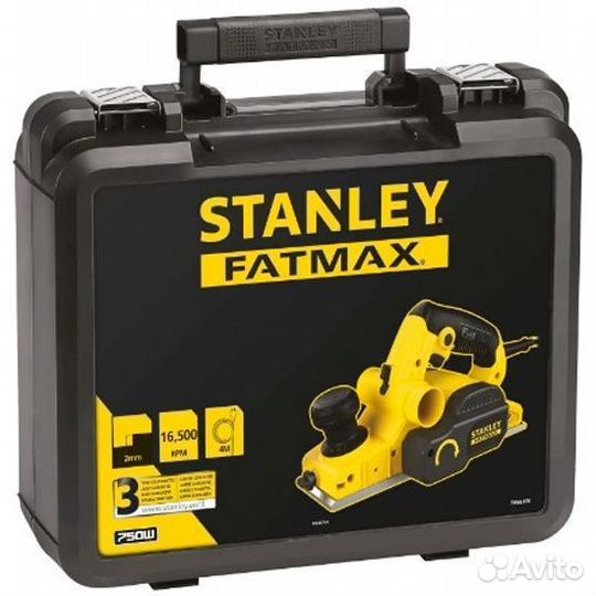 Рубанок сетевой 750 Вт 82мм Stanley Fatmax FME630K