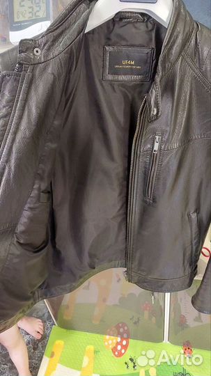 Куртка кожаная мужская 48 размер