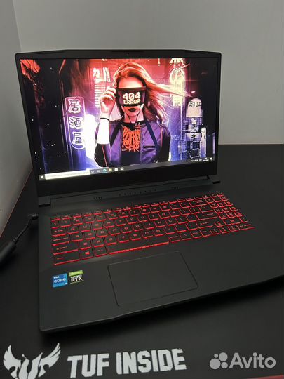 Игровой ноутбук MSI katana i5-11400H/RTX3060 6GB