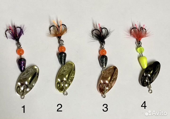 Блесна, вертушка ультралайт Inline