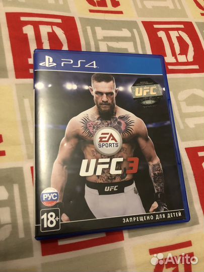 Игры для приставок ps4 UFC3