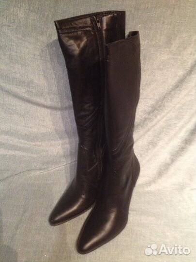 Сапоги новые кожа