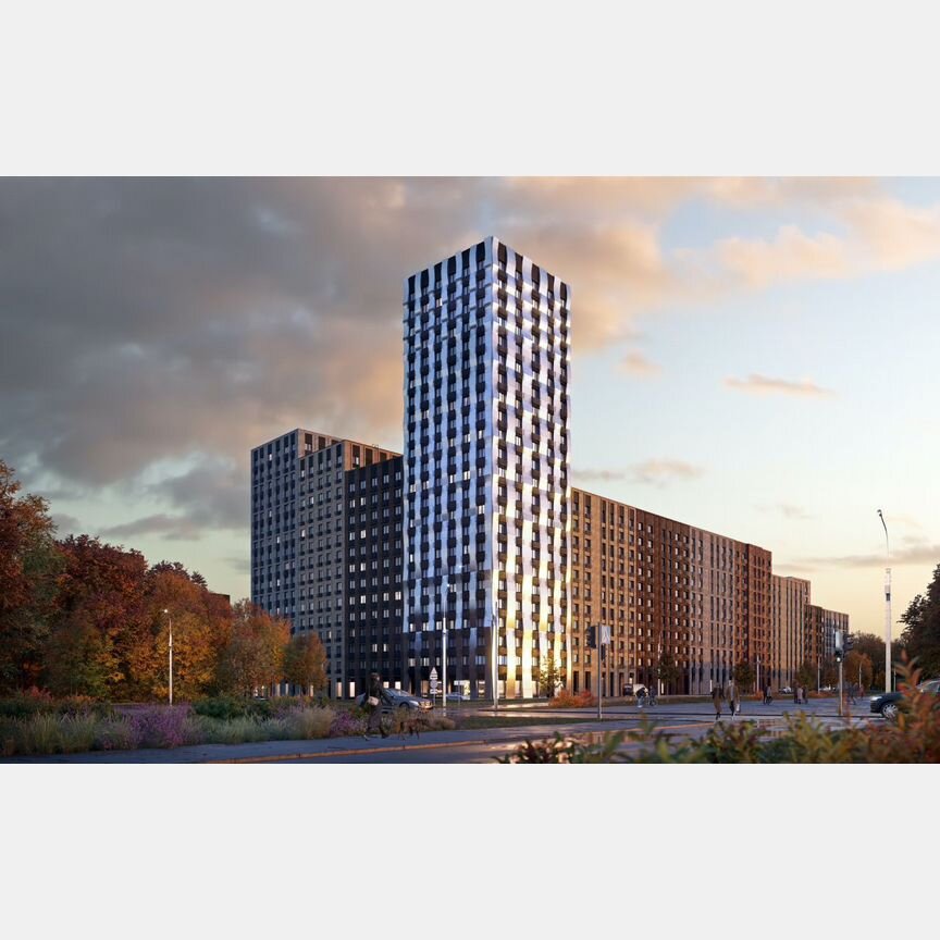 Квартира-студия, 21,8 м², 17/23 эт.