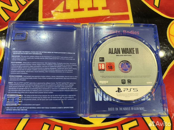 Alan wake 2 Deluxe edition PS5