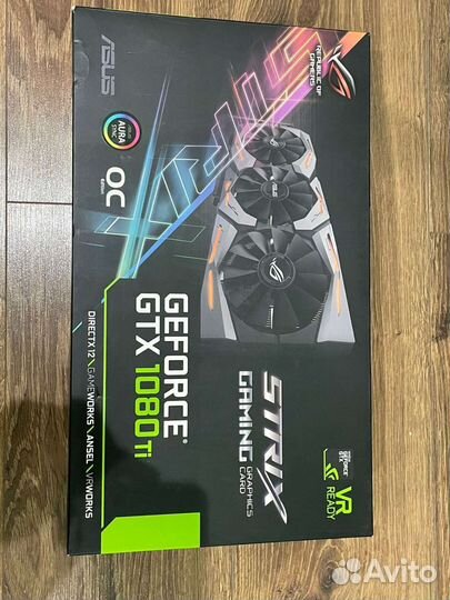 Видеокарта gtx 1080 ti 11 gb