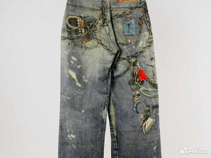 Джинсы архив Acne studios 1981M синие