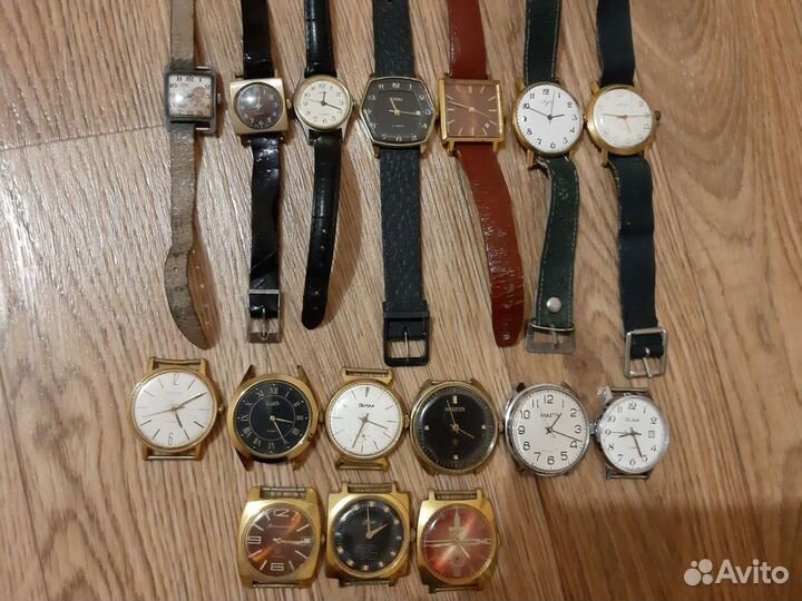 Часы слава женские мужкие СССР