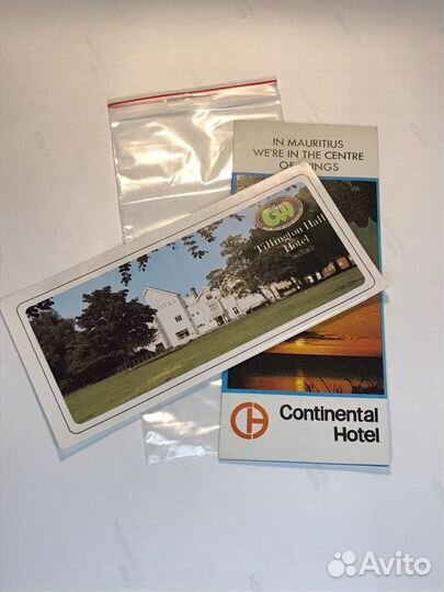 Рекламный буклет Отель Hotel