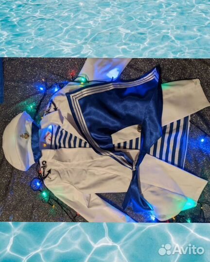 Костюм морячки, бескозырки, гюйсы напрокат