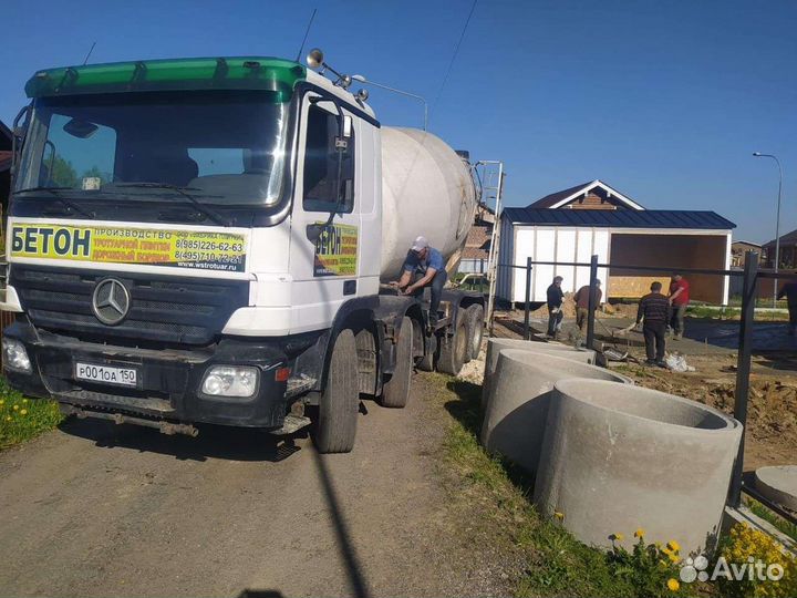 Доставка бетона от куба