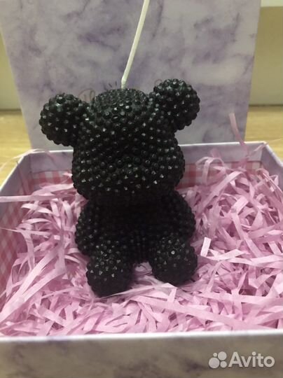 Свеча Мишка Тедди