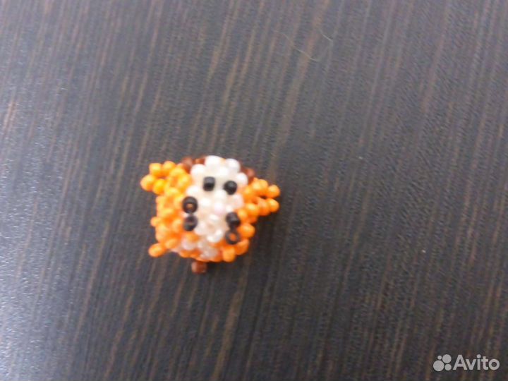 Мини амигуруми из бисера