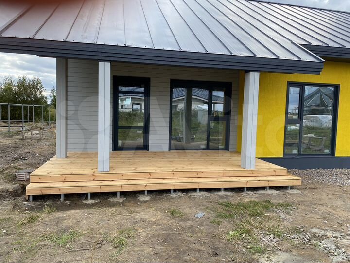 Дом 134 м² на участке 10 сот.