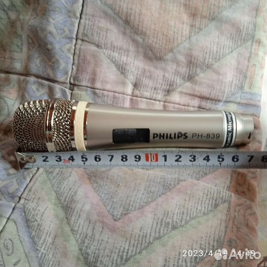 Микрофон динамический philips
