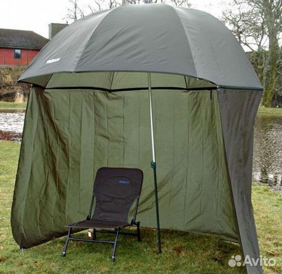 Зонт для рыбалки и отдыха. С тентом