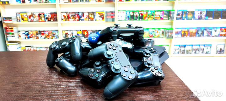 Геймпады dualshock 4 оригинальные бу