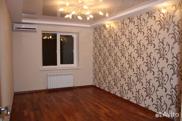 Поклейка обоев