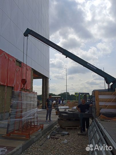 Аренда и услуги манипулятора, стрела 3 т, 7 м, борт 5.2 м