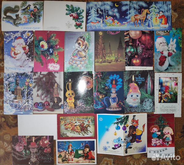 Открытки С Новым годом СССР