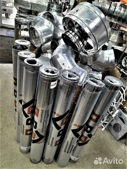 Трубы для дымохода 110,115,120,150