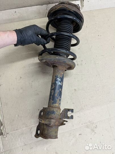 Стойка амортизатора передняя левая Икстрейл Т30