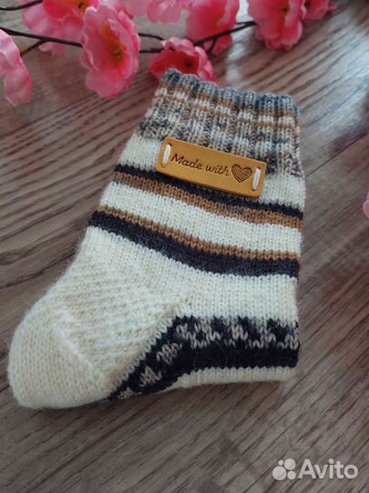 Носки вязаные