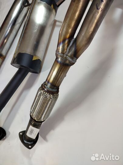 Выхлоп Opel Astra H Z16XER 85мм выход