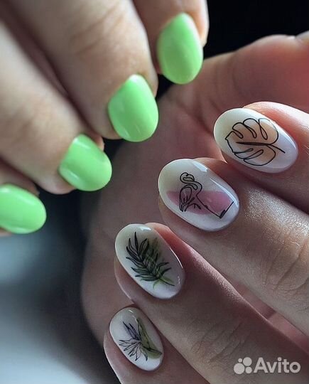 Маникюр, педикюр.покрытие гель лак, шеллак