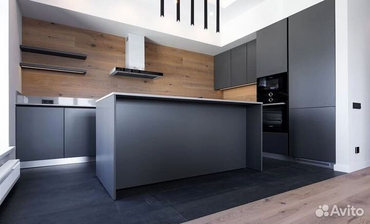 Кухонный гарнитур с островом