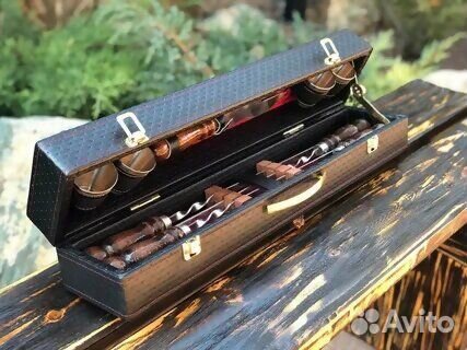 Наборы шампуров в кейсе на 6 персон